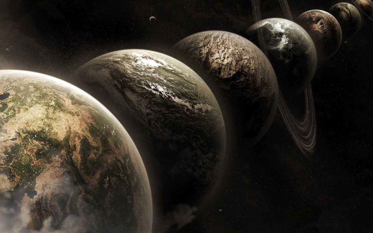 Planets Outer Space Art