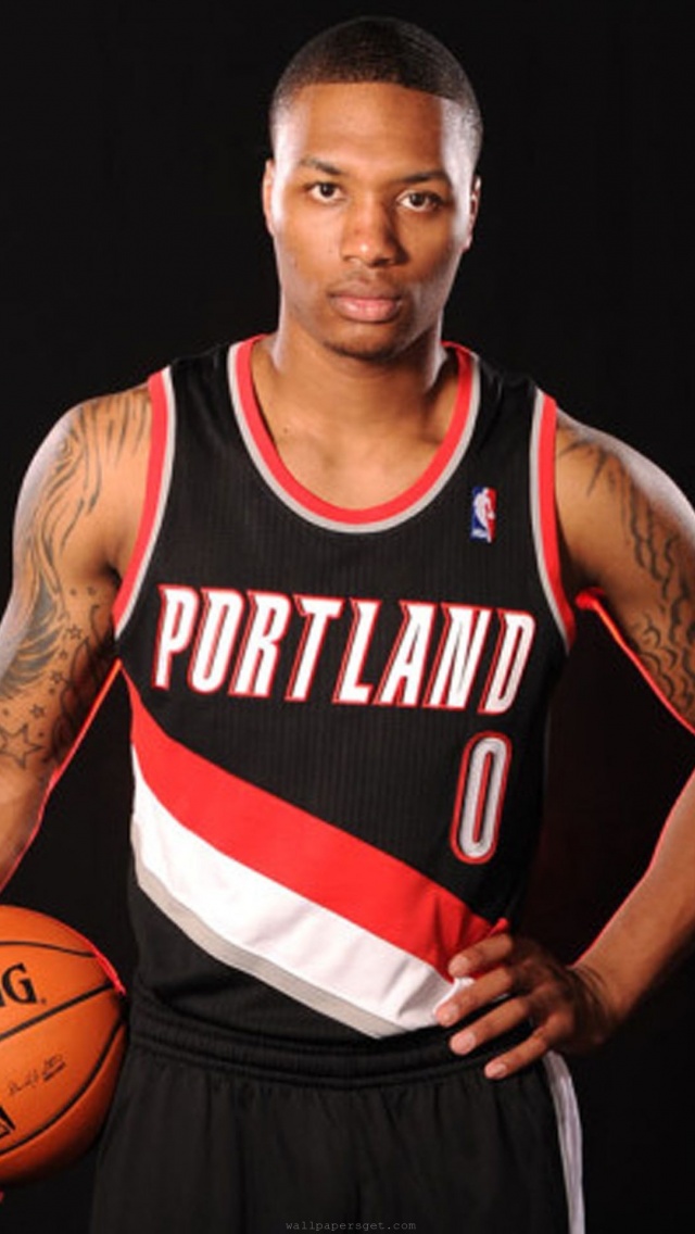 Portland Trail Blazers Nba American Basketball Rookie Damian Lillard