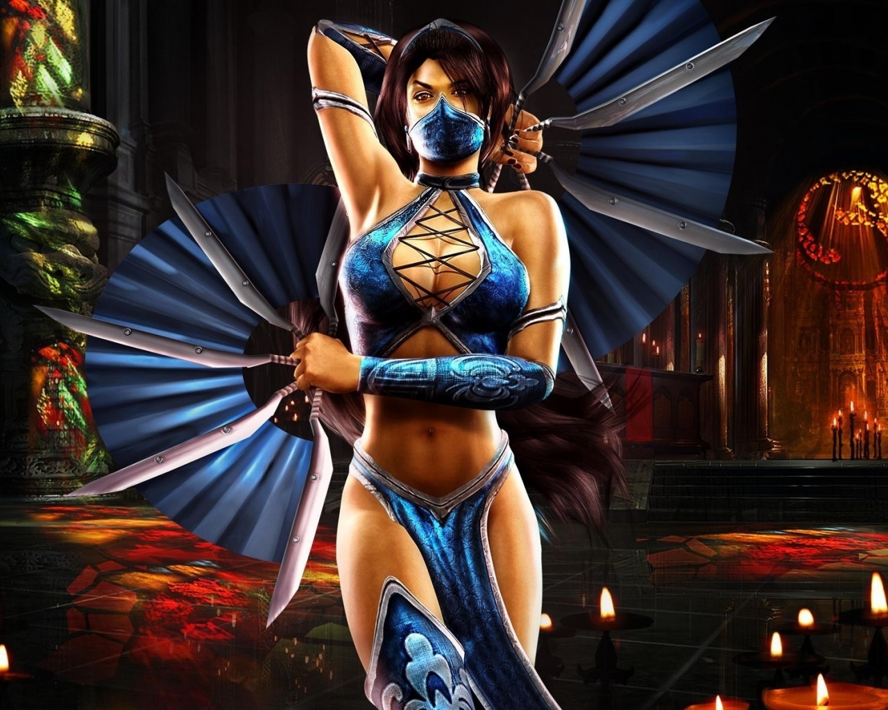Princess Kitana Sexy Mortal Kombat