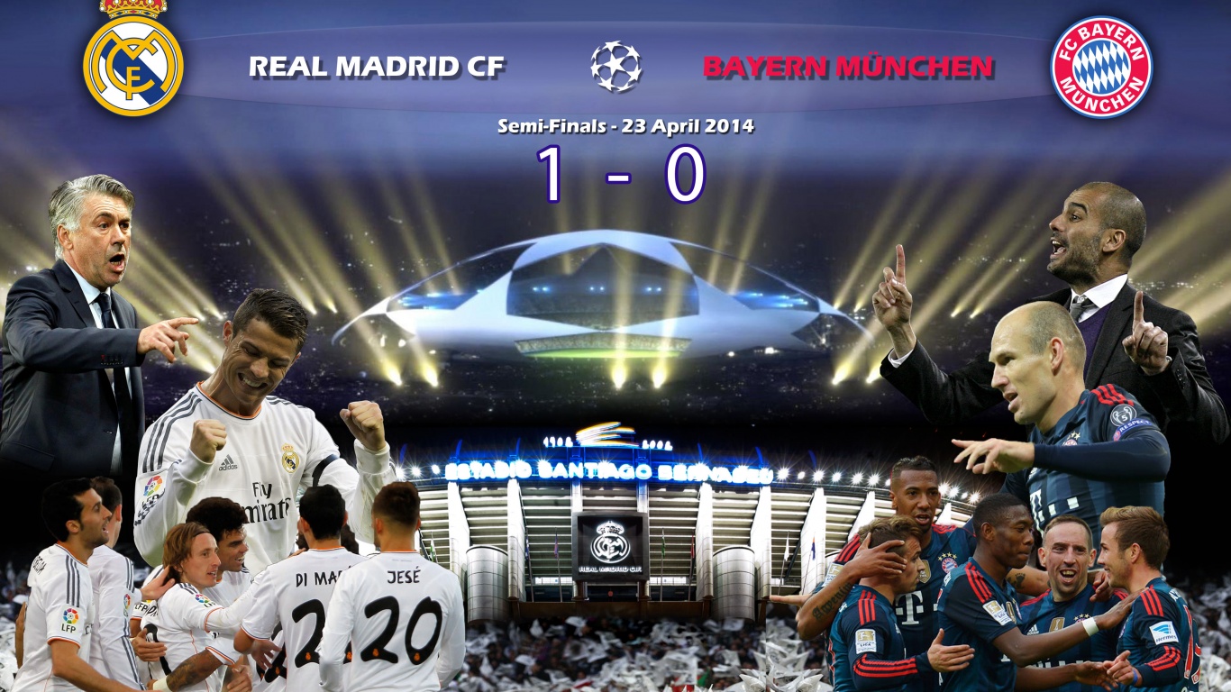 Real Madrid CF Vs FC Bayern Munchen