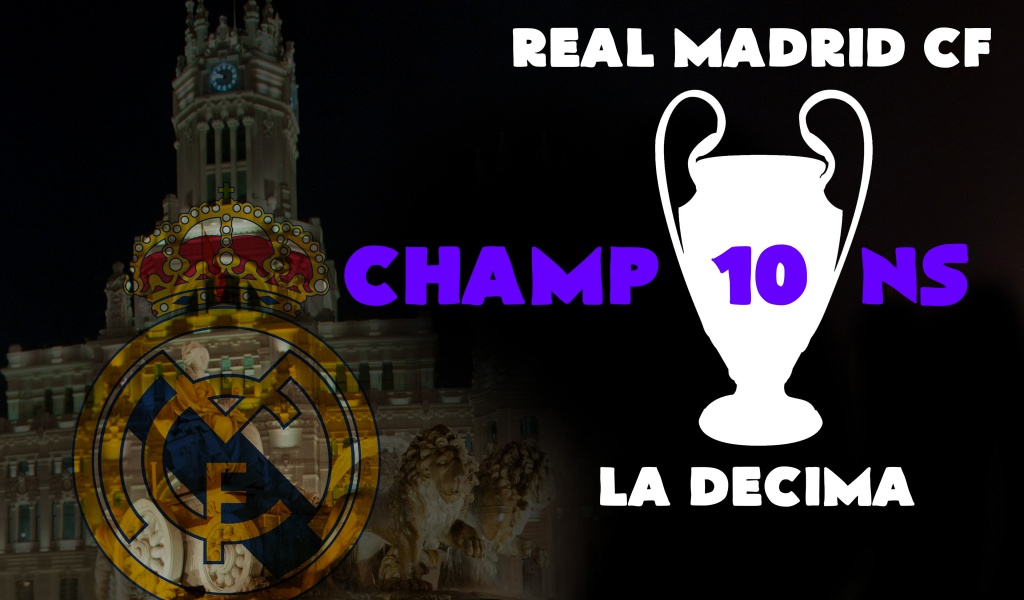 Real Madrid La Decima-Winner 2014 CL