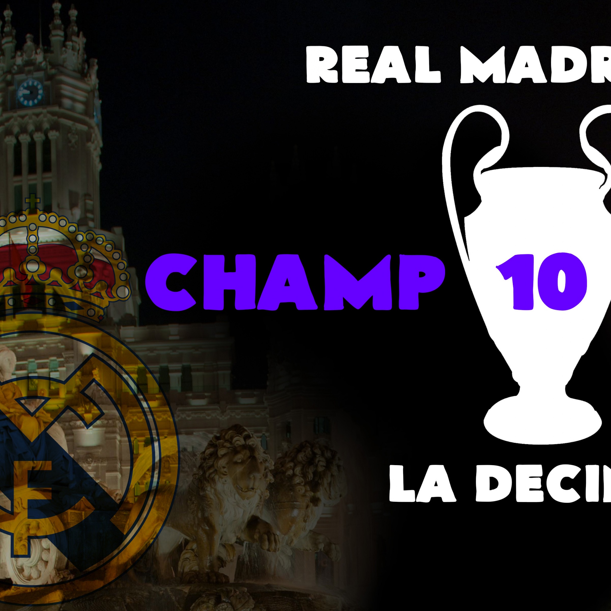 Real Madrid La Decima-Winner 2014 CL