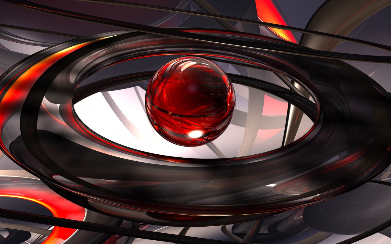 Red And Black Orb