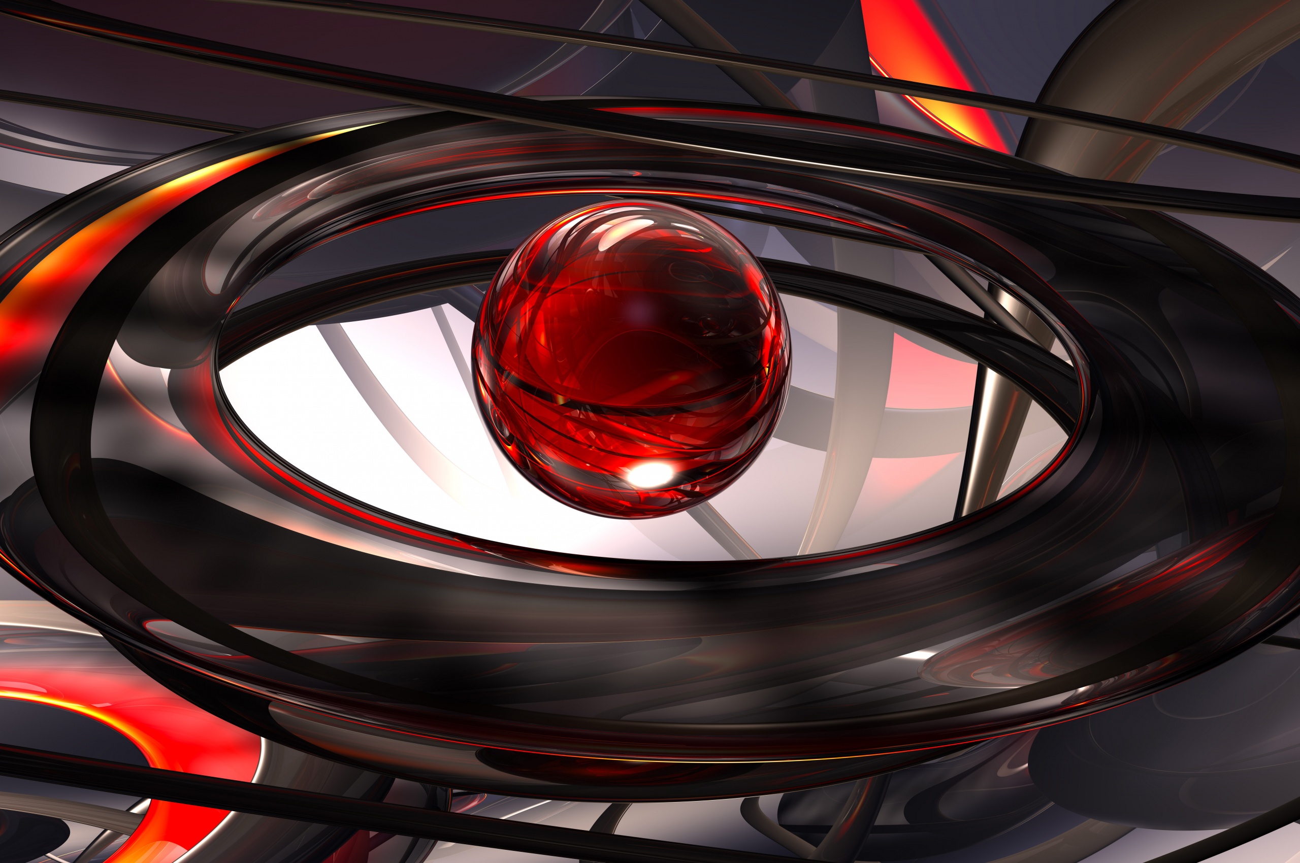 Red And Black Orb
