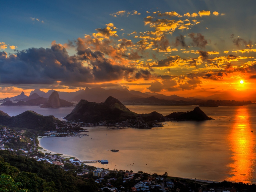 Rio De Janeiro Sunset