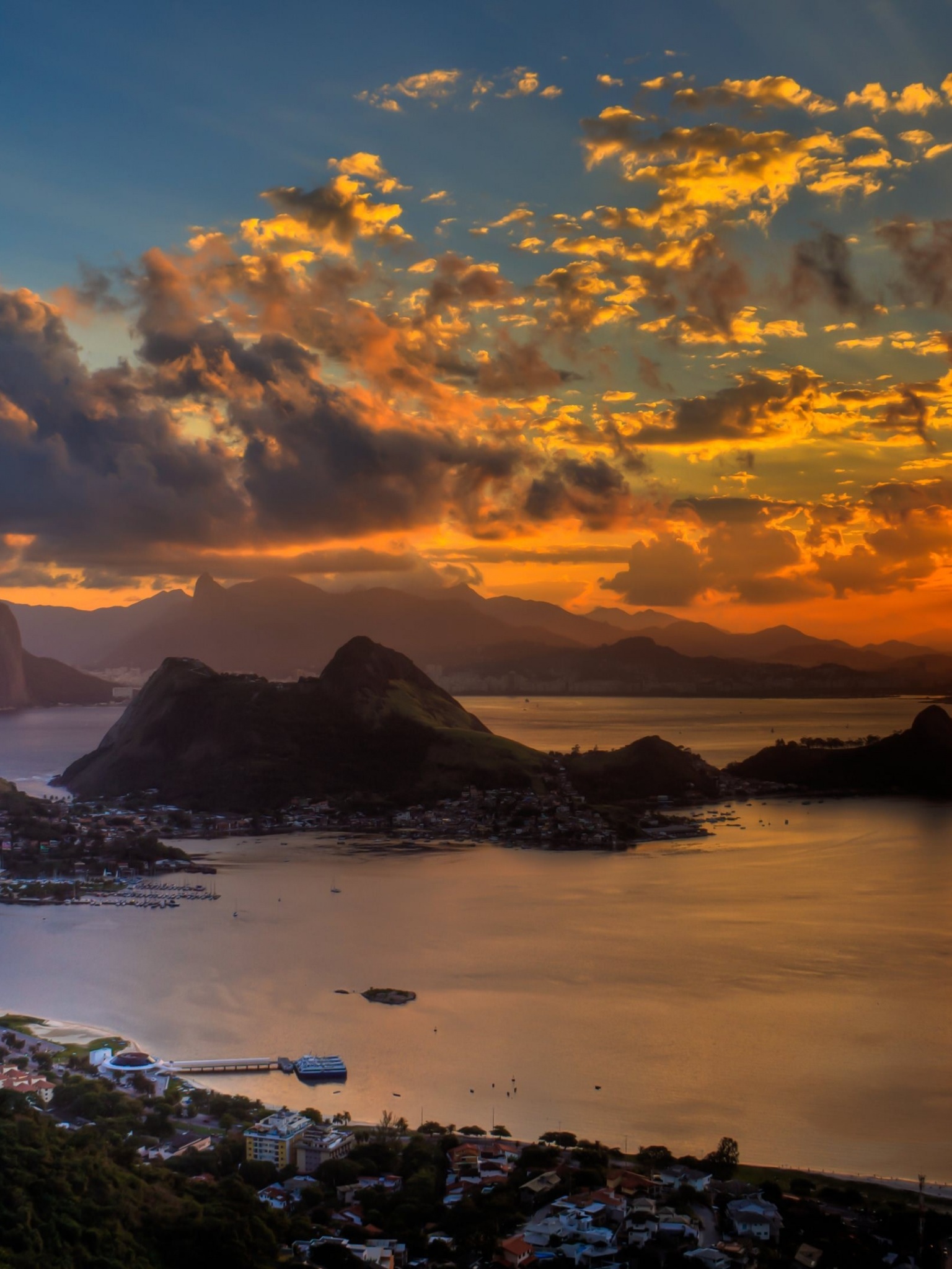 Rio De Janeiro Sunset