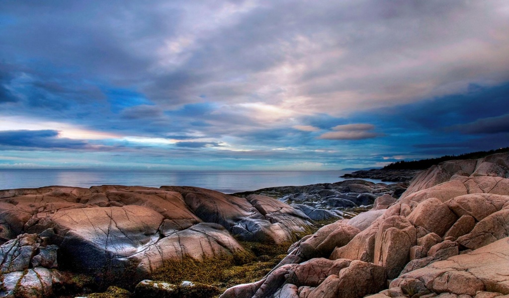 Rock Seaside Sea Nature Landscapes