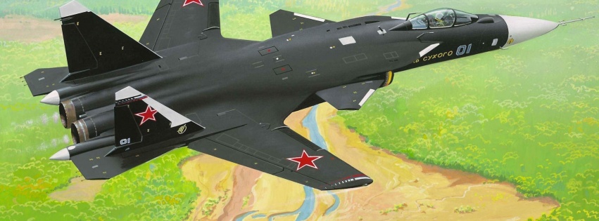 Russian Su-47 Berkut Fighter