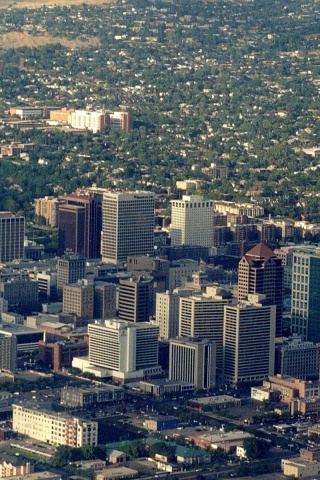 Salt Lake City Panorama United States