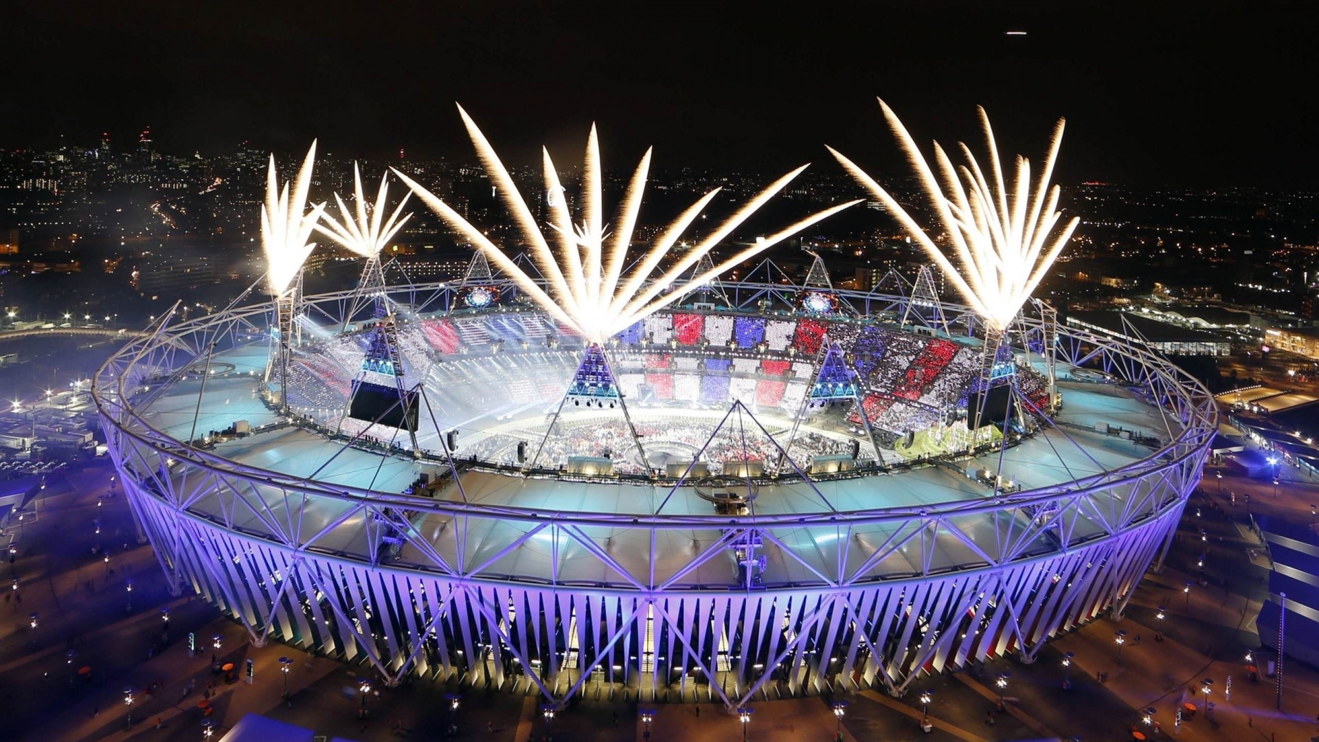 Salute Opening Ceremony City Of London London Olympic Stadium 2012