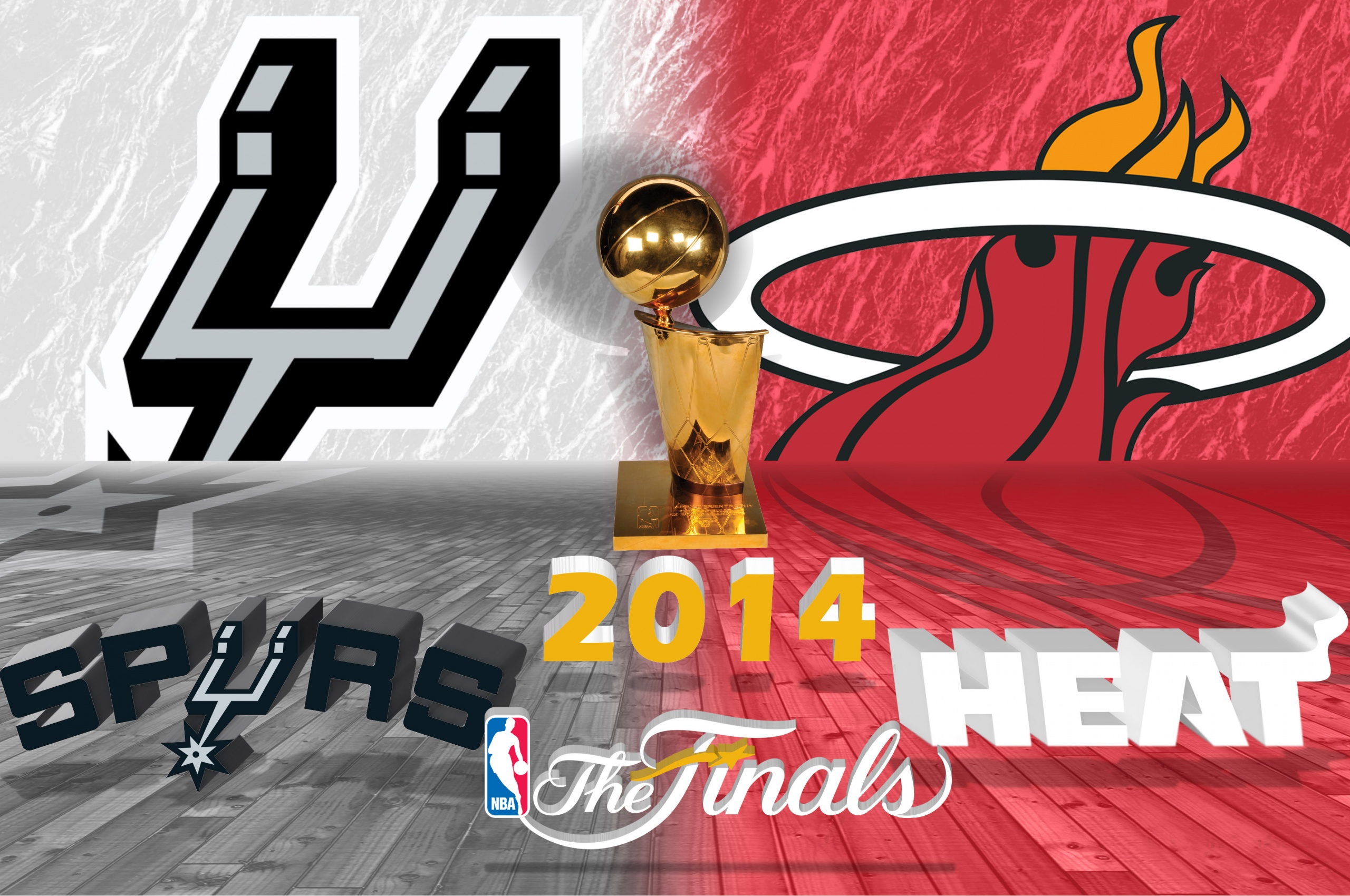 San Antonio Spurs V Miami Heat 2014