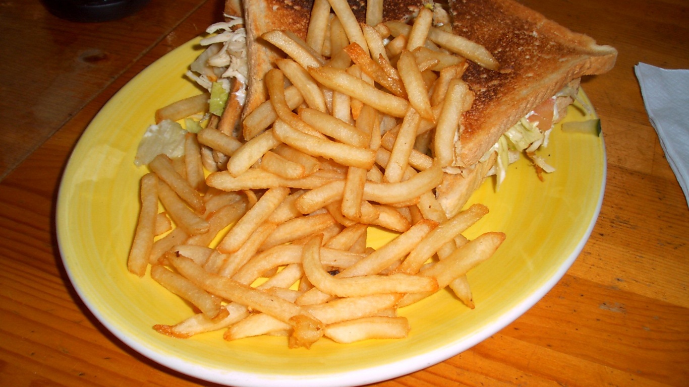 Sandwiches Food French Fries