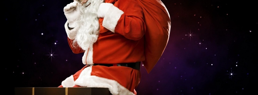 Santa Claus Bag Gifts Trumpet