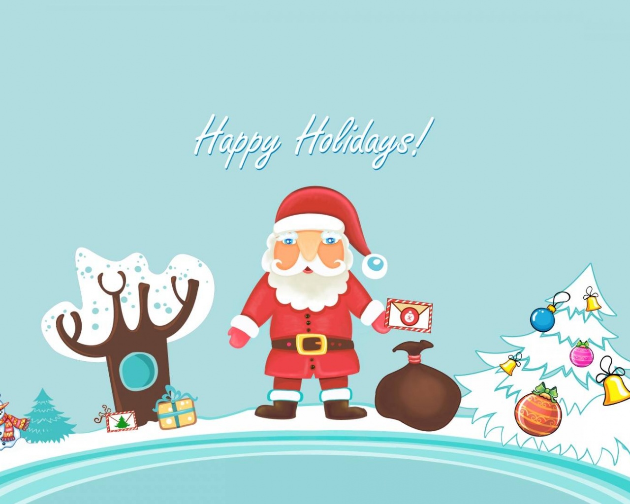 Santa Claus - Happy Holidays