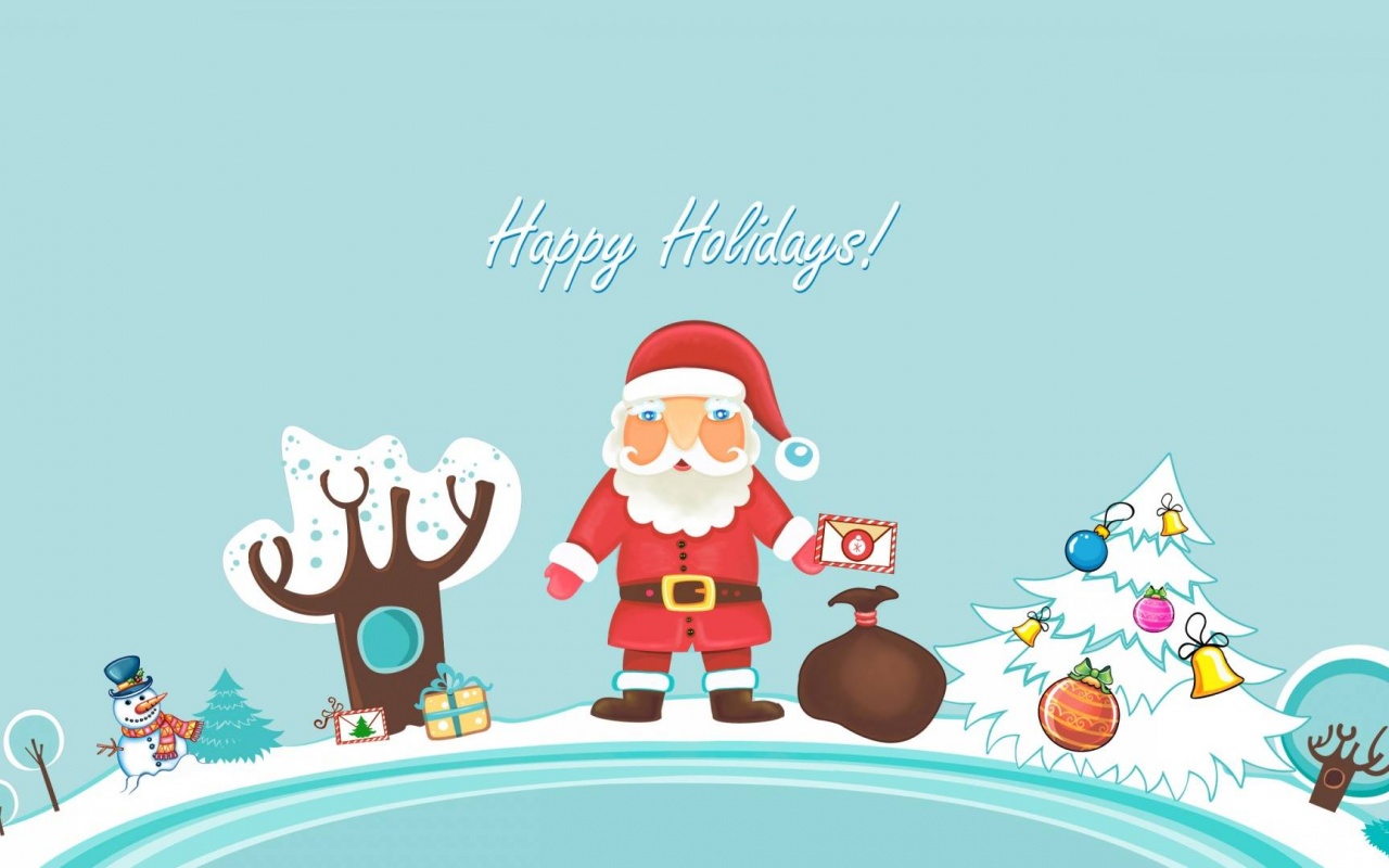 Santa Claus - Happy Holidays