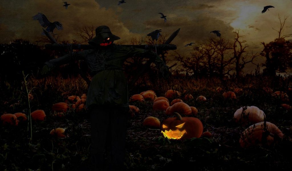 Scarecrow Jack O Lantern