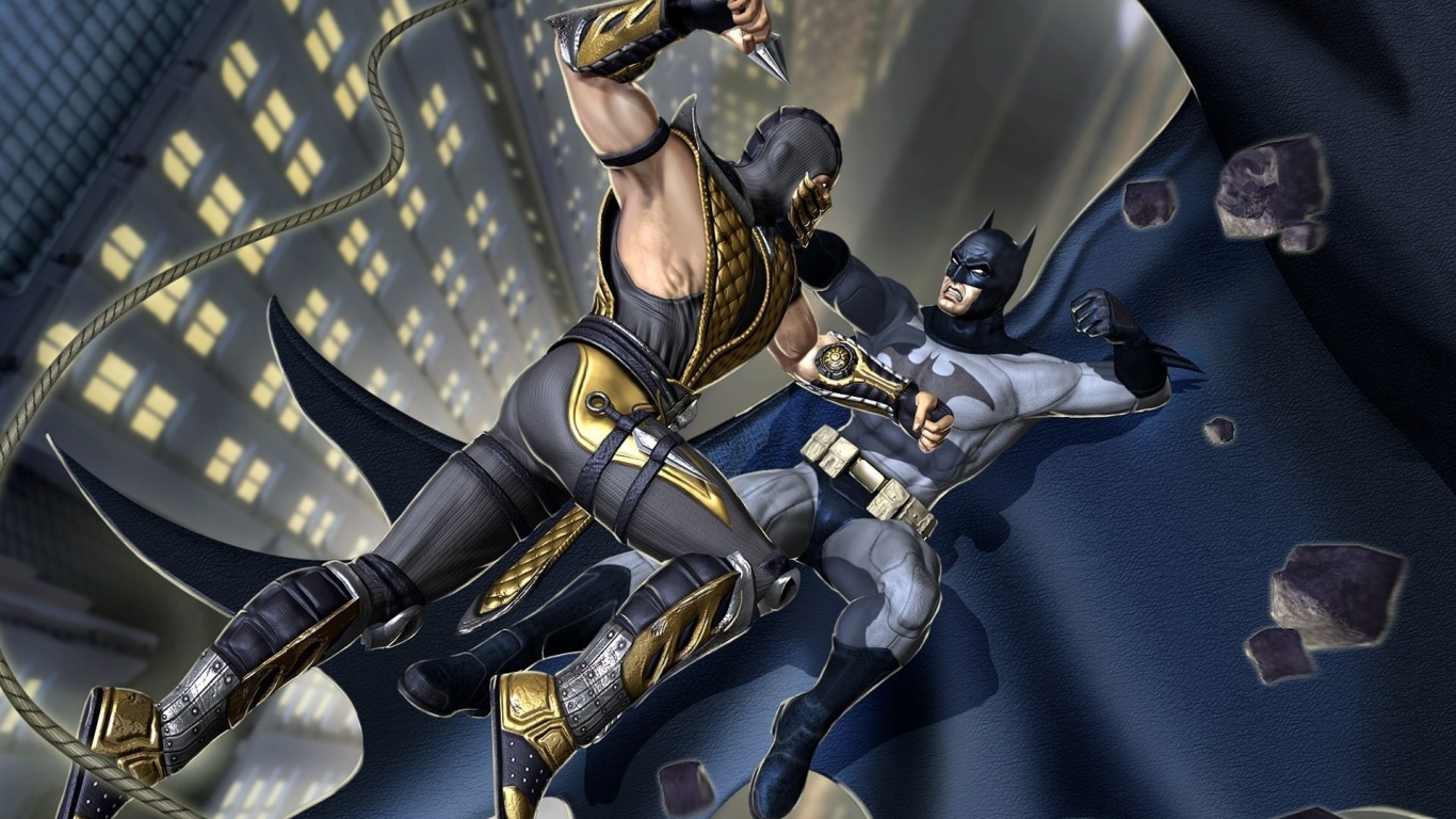 Scorpion Vs Batman - Injustice Games