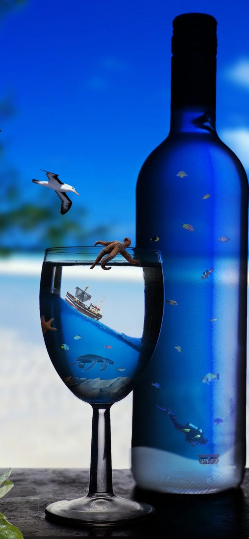 Sea In The Bottle