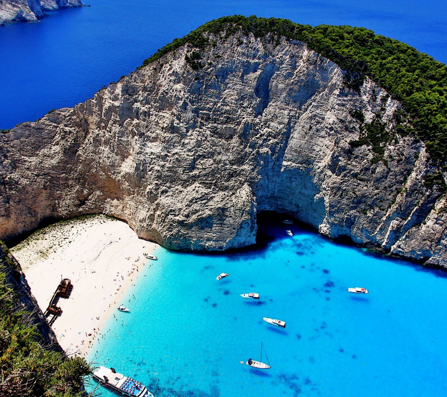 Sea Zakinthos Elation Lonian Lslands Greece Nature Landscapes