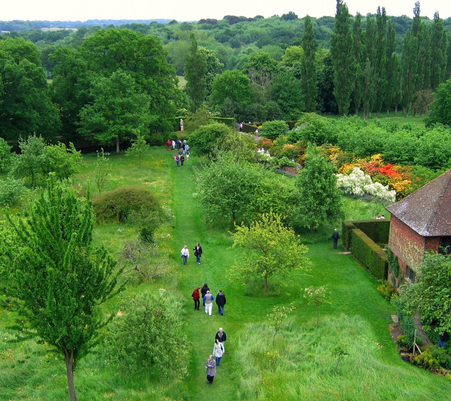 Sissinghurst Castle Garden In Kent England
