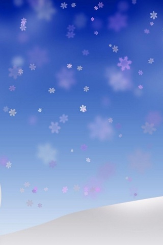 Snowman Snowdrift Snow Snowflakes