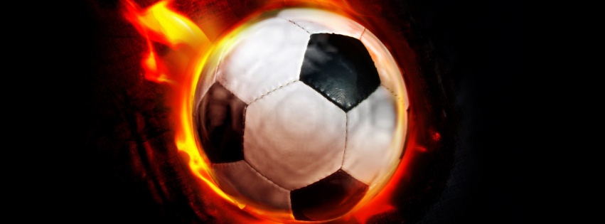 Soccer 3D Ball On Fire