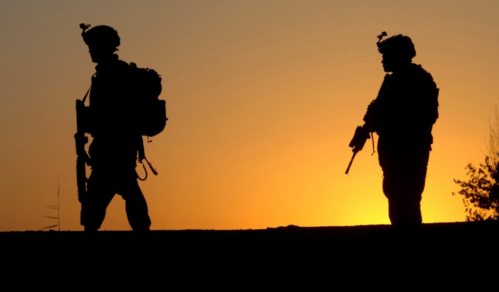 Soldiers At Iraq