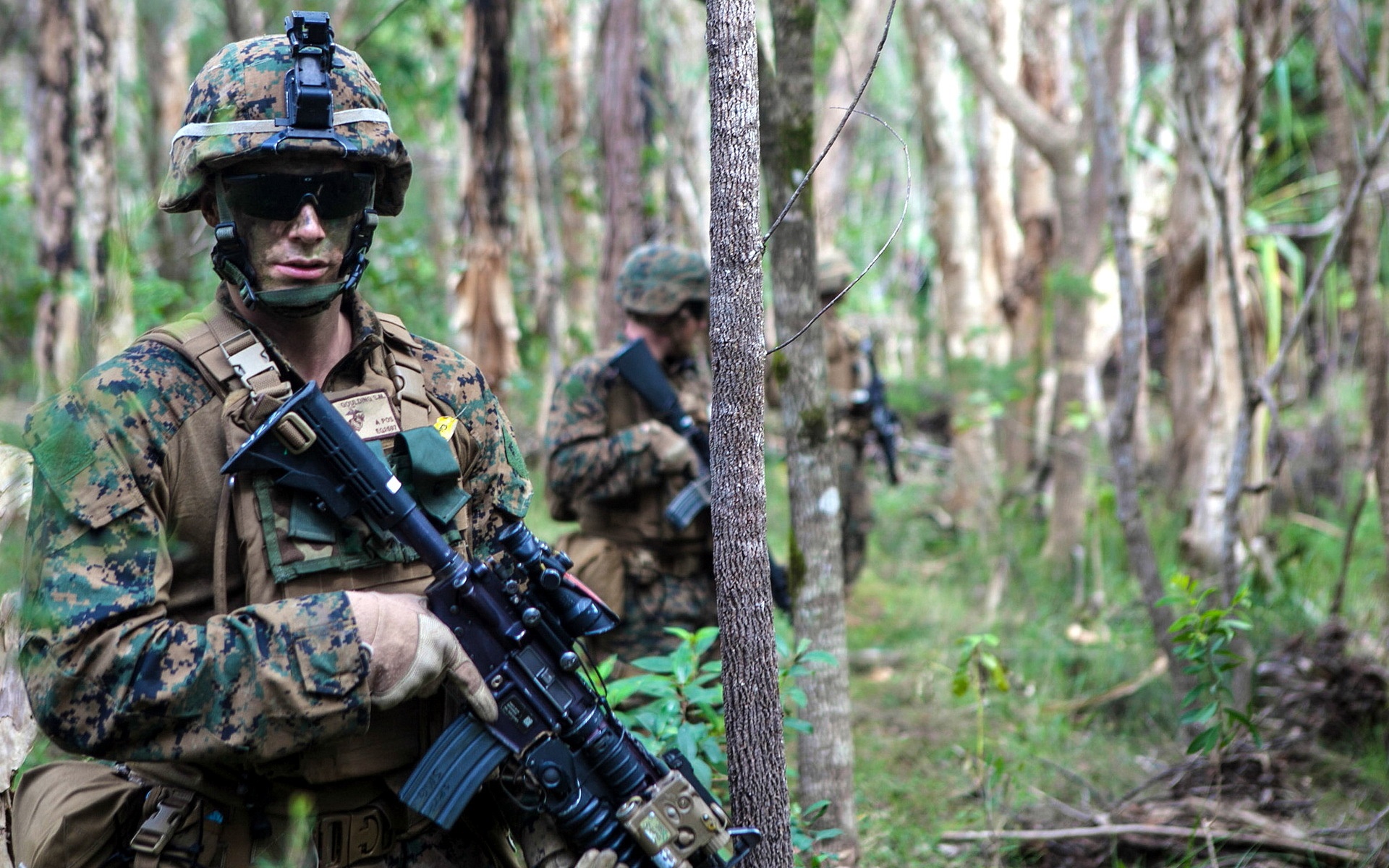 Soldiers In Patrol