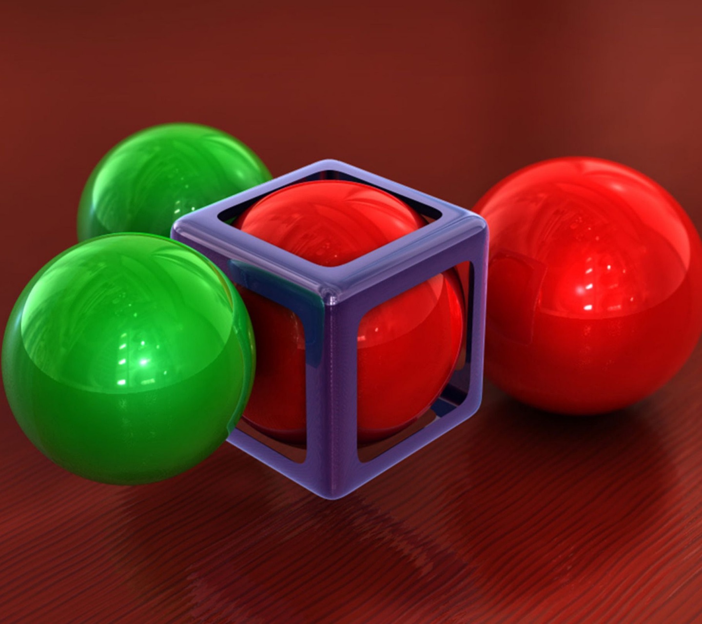 Spheres Cube
