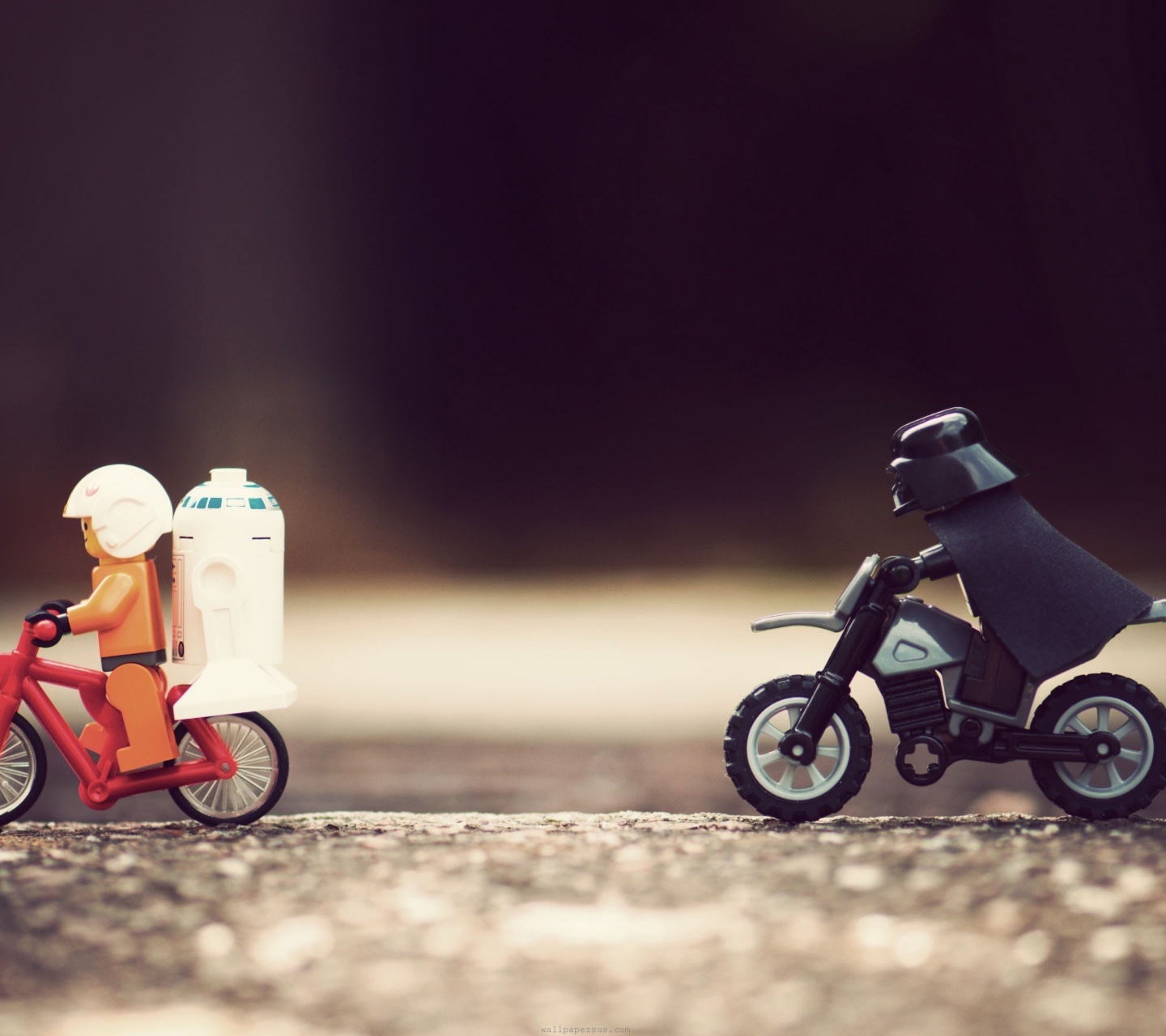 Star Wars Lego Bike Vintage Darth Vader Funny Toys