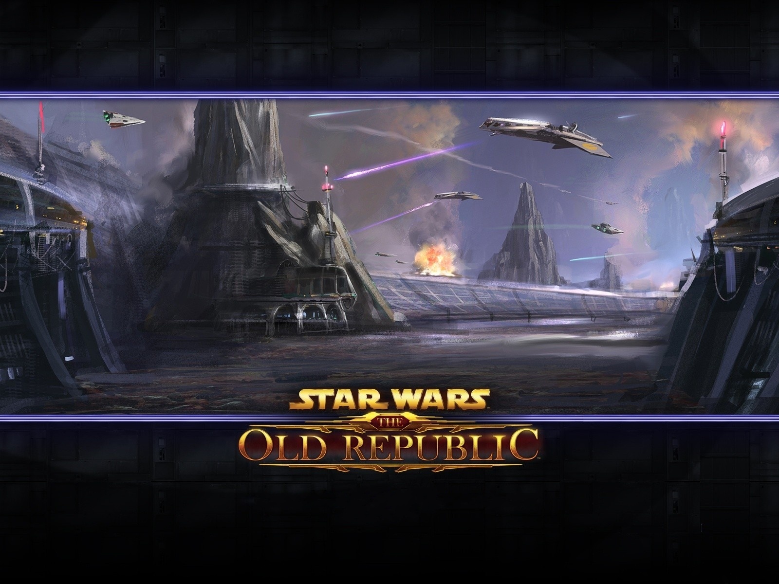 Star Wars The Old Republic Bases Aircraft War