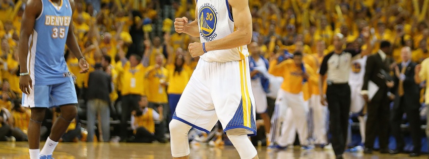 Stephen Curry Celebrates Victory