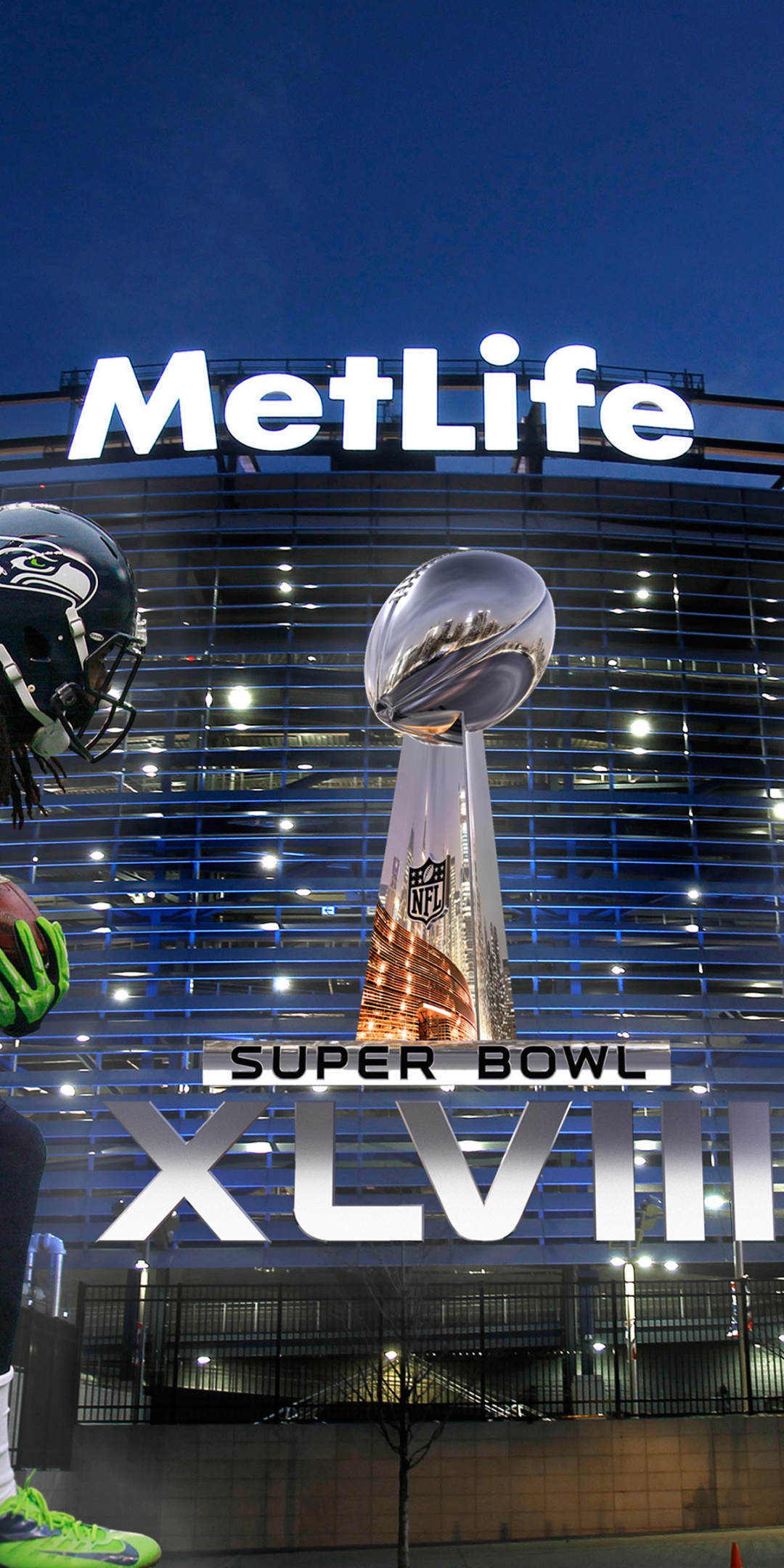 Super Bowl 2014 - Sherman Vs Manning