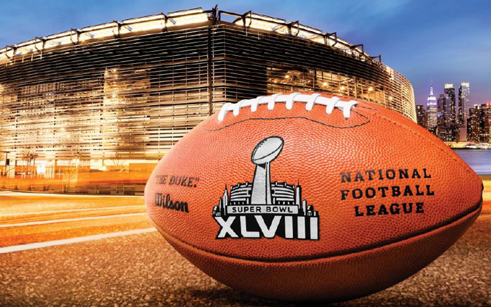 Super Bowl 2014 XLVIII NFL Ball