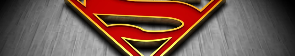 Superman 3D Logo