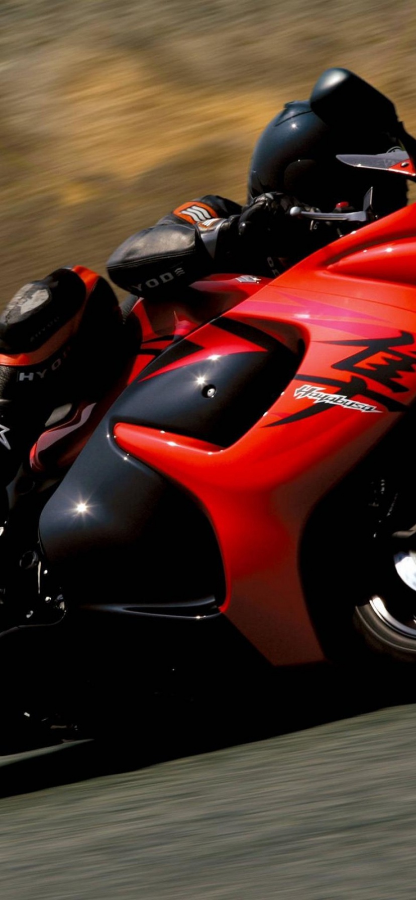 Suzuki Hayabusa Red-Black