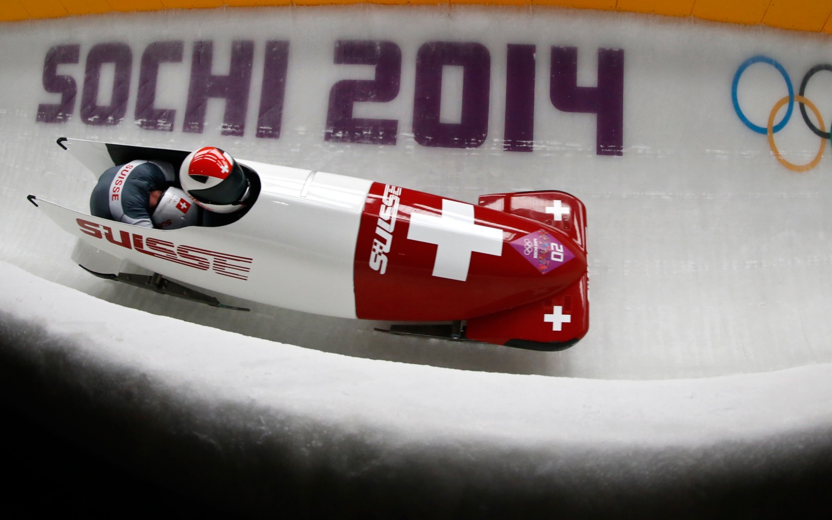 Swiss Bobsled Team In Sochi