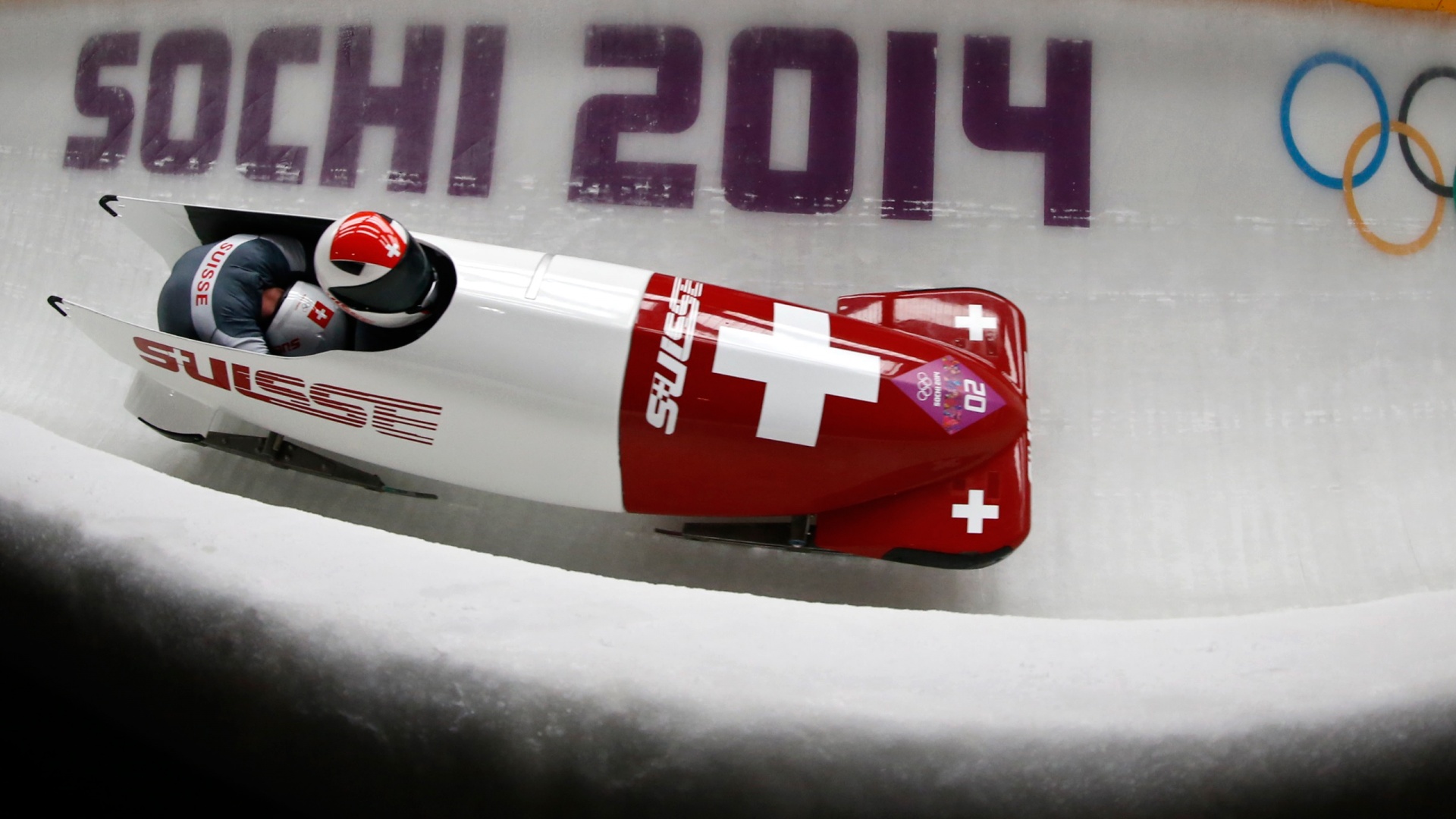 Swiss Bobsled Team In Sochi