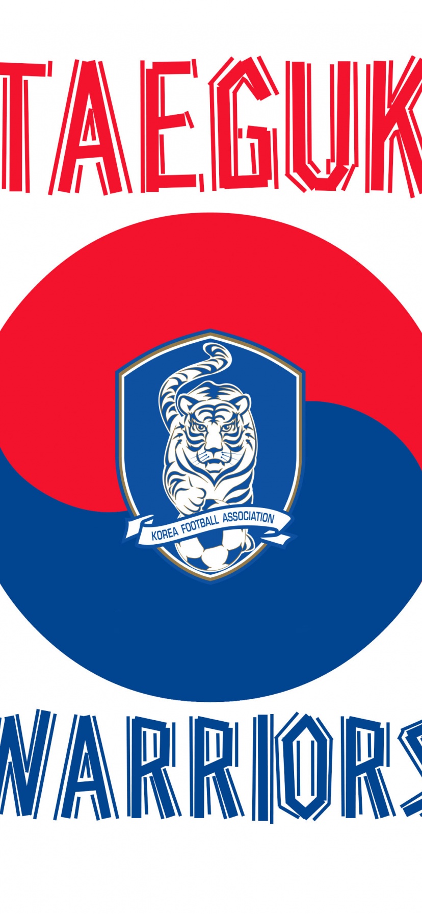 Taeguk Warriors South Korea Football Logo