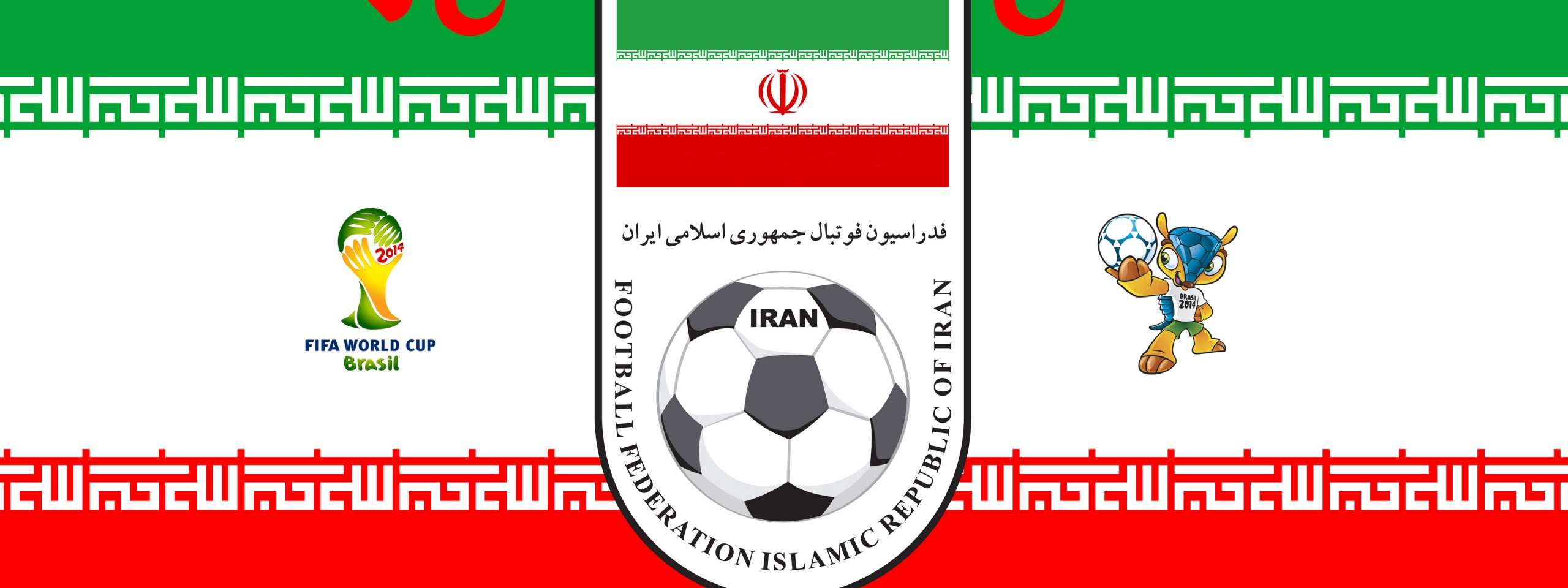 Team Melli Iran Football Crest Logo