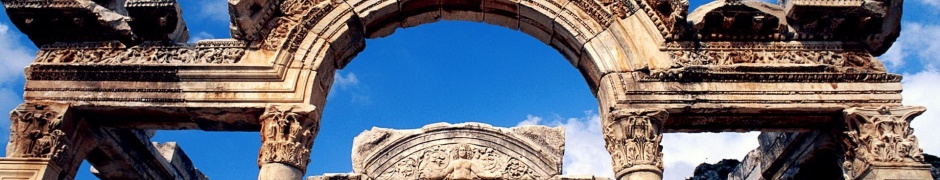 Temple Of Hadrian Ephesus Izmir Turkey