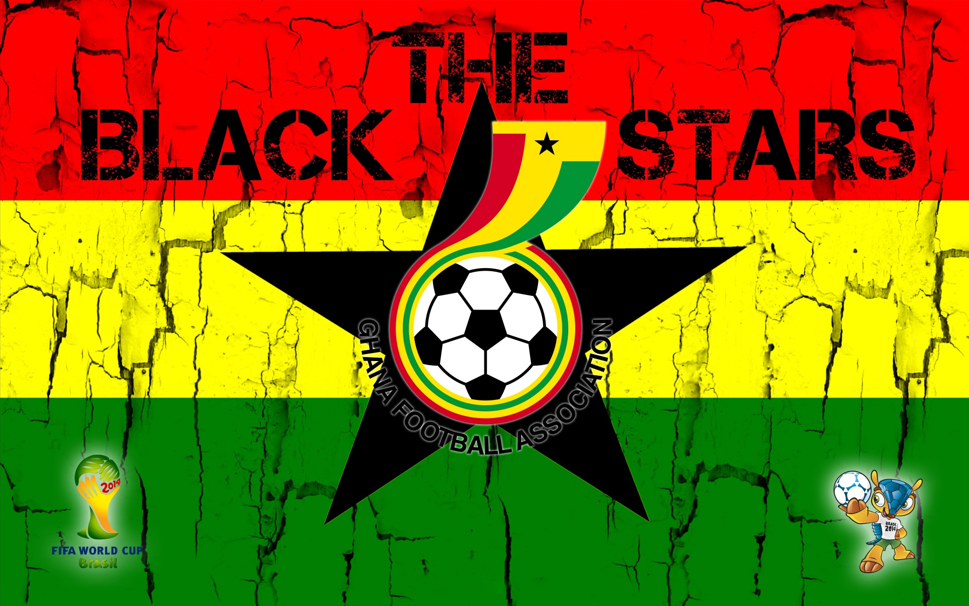 The Black Stars Ghana Football Logo