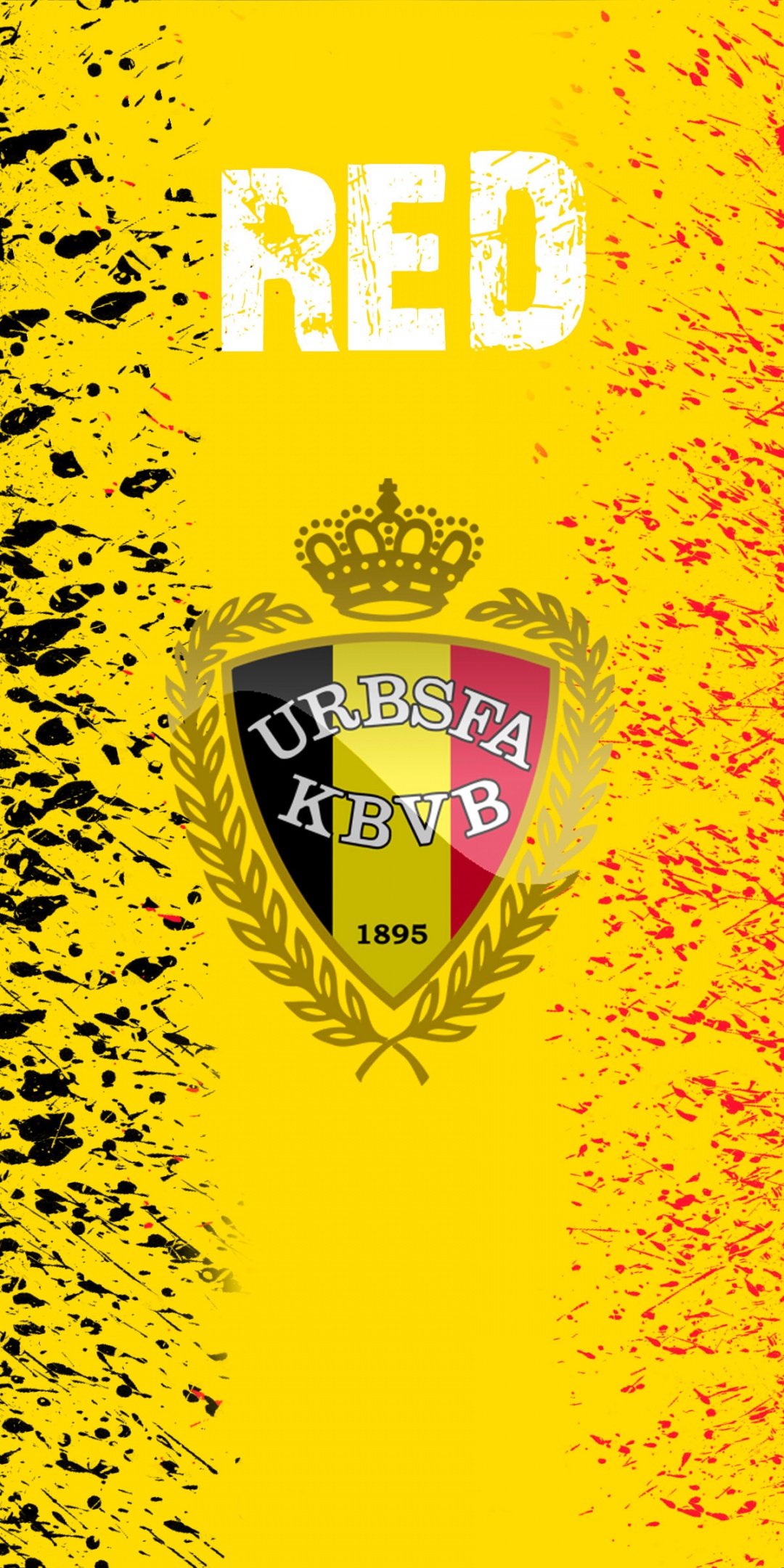 The Red Devils Belgium Football Crest Logo