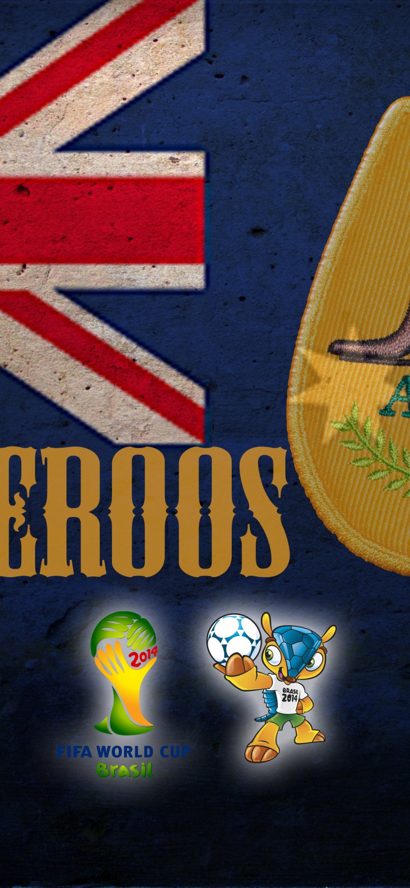 The Socceroos Australia Football Crest