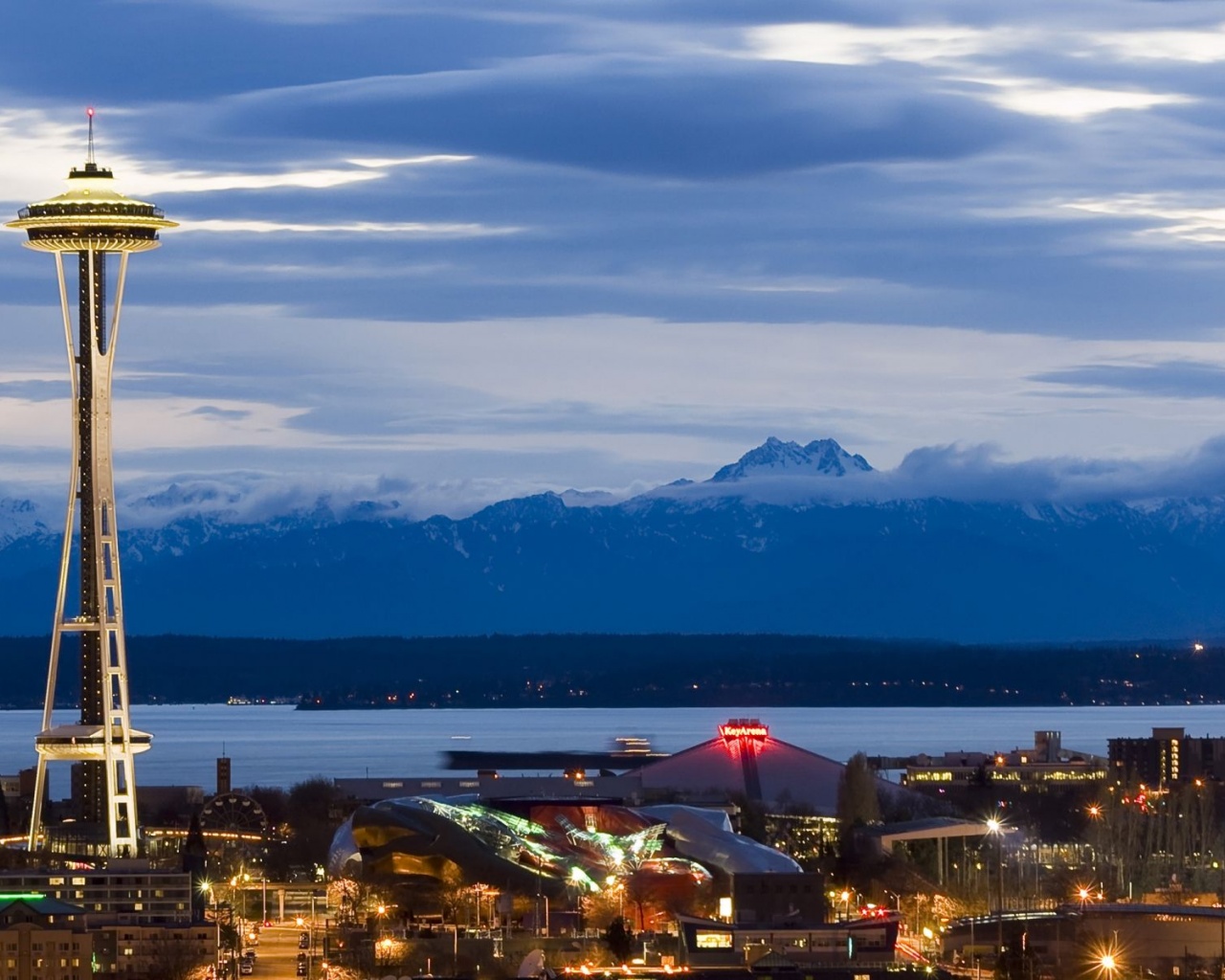 Tower Space Needle In Seattle