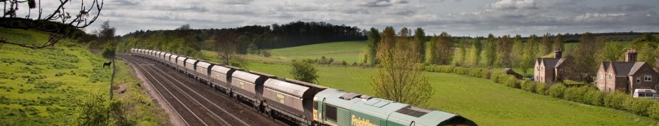 Train Tracks House Grass Forest Natural Landscapes