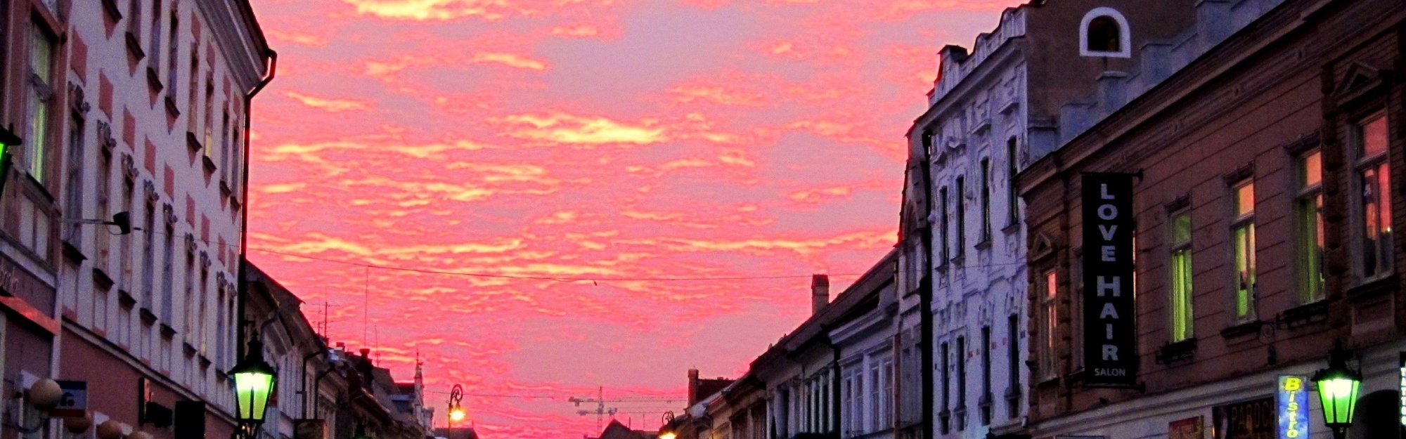 Twilight Of Elizabeth Street Kosice Kosice Region Slovakia