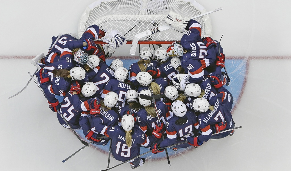 USA Womens Ice Hockey Team Sochi