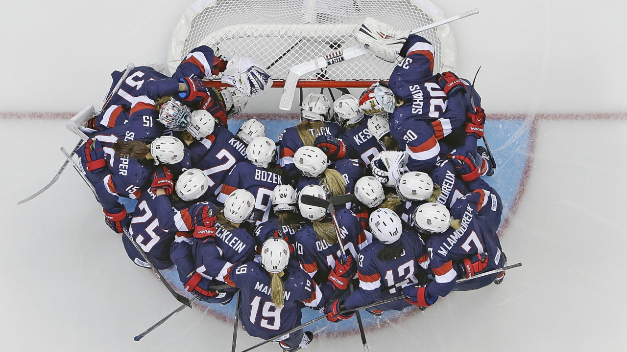 USA Womens Ice Hockey Team Sochi