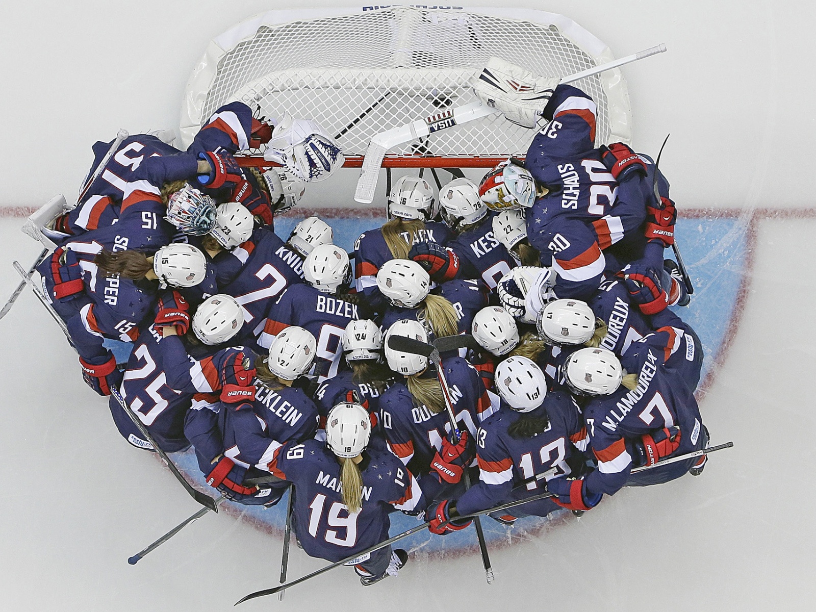 USA Womens Ice Hockey Team Sochi